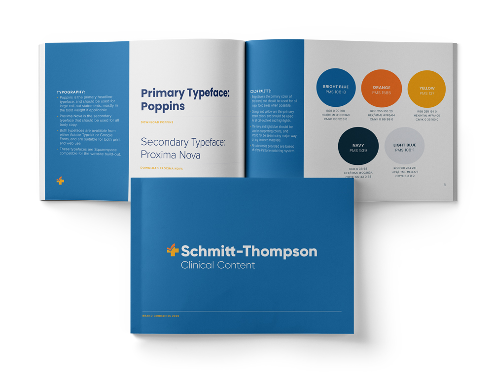 Schmitt-Thomson Clinical Content Brand Book